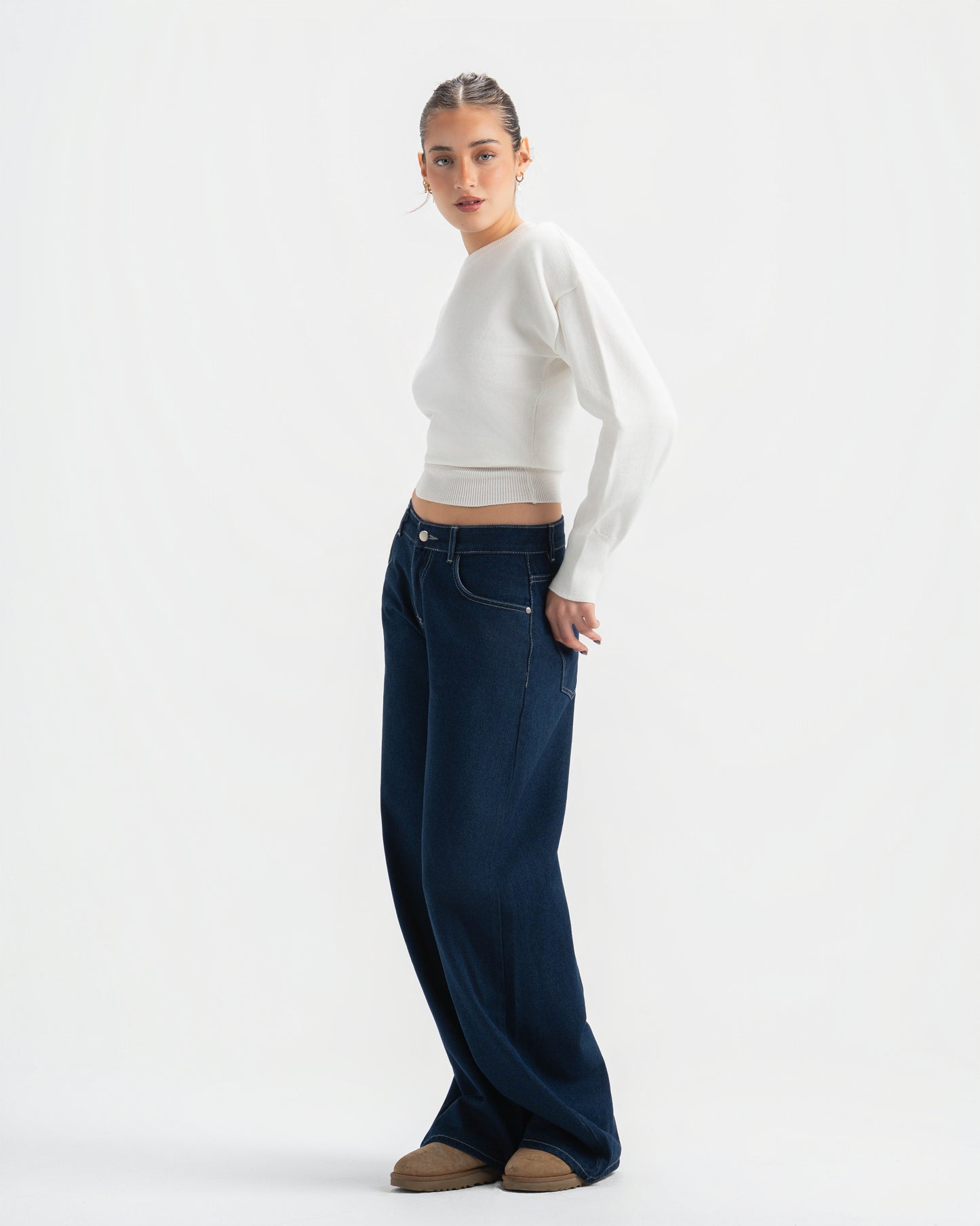 Low rise jeans- Navy