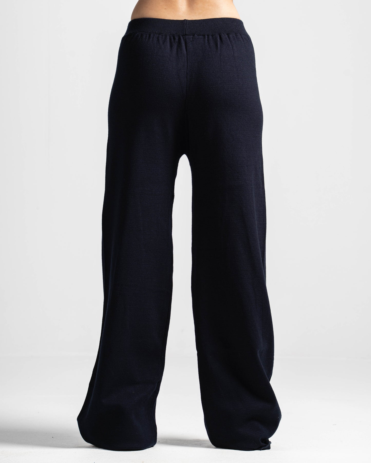 The sculpting knit pants-navy