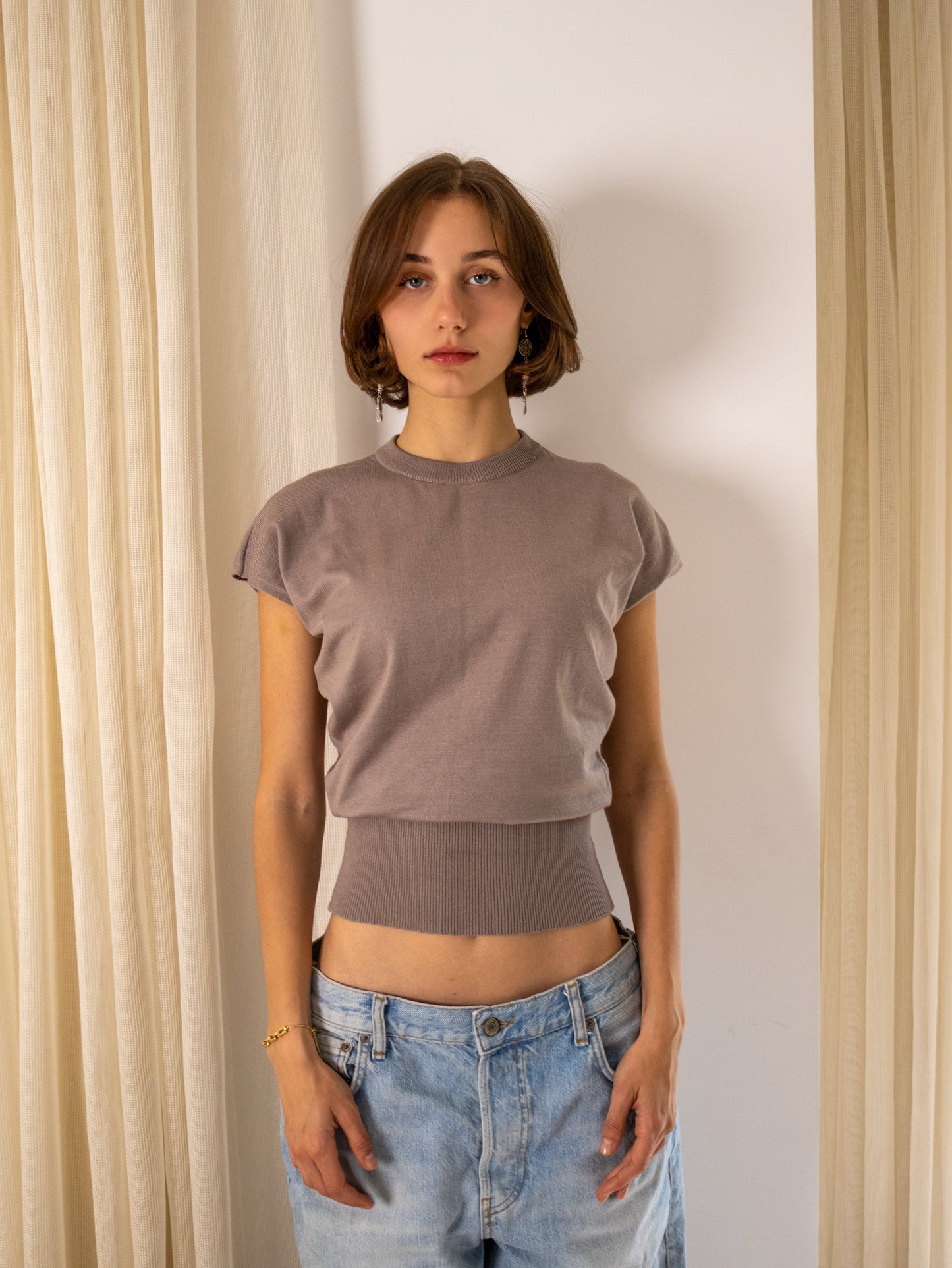 The Cinch knit-beige