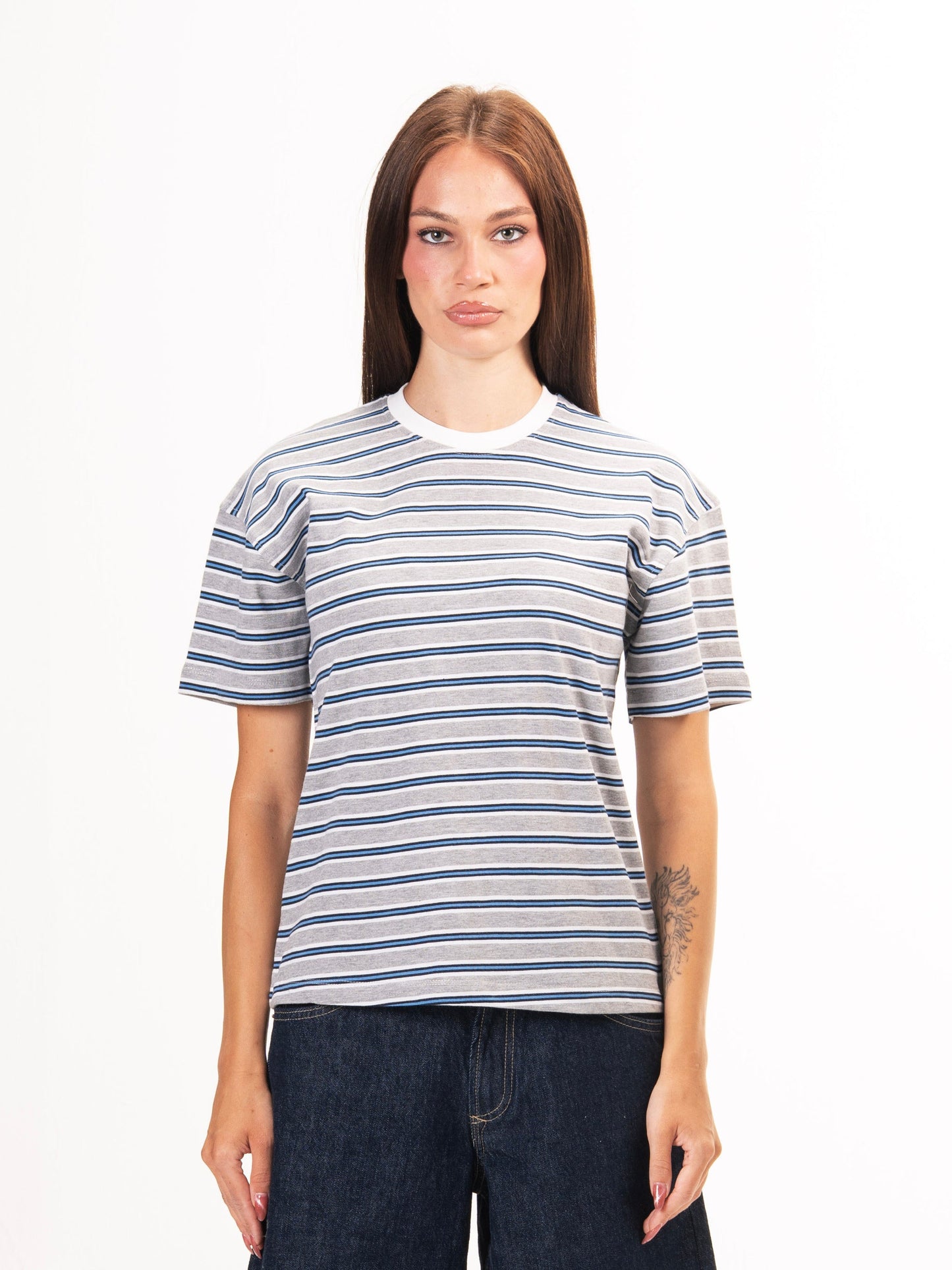 Polo parallel tee-Stone