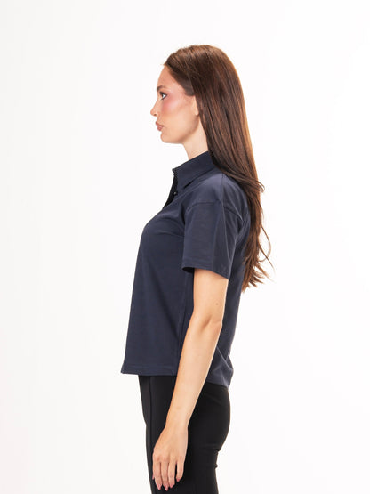Polo parallel tee-Navy