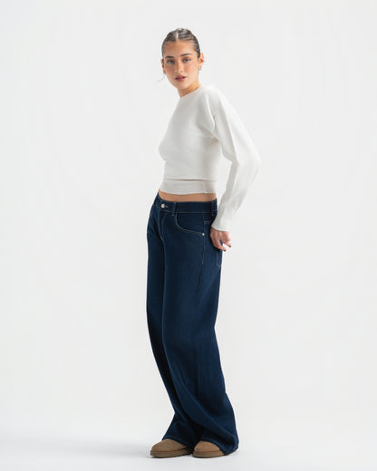 Low rise jeans- Navy