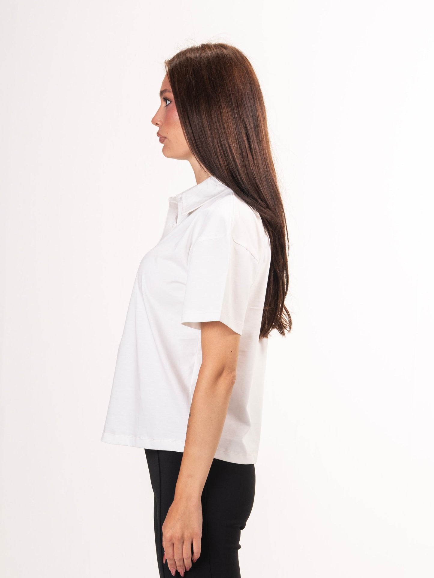 Polo parallel tee-Off white