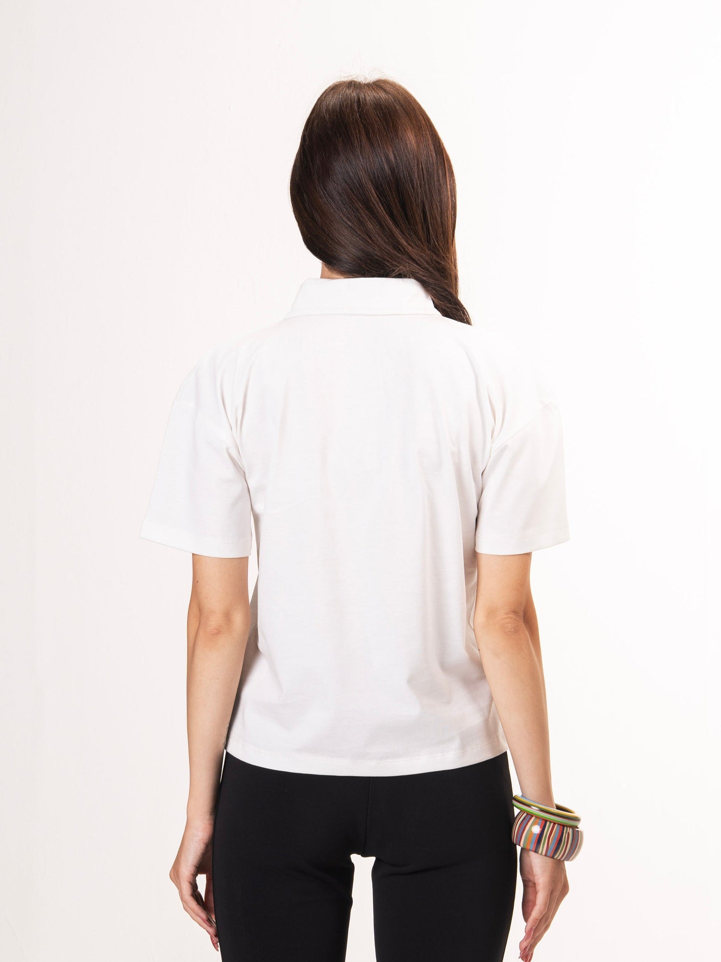Polo parallel tee-Off white