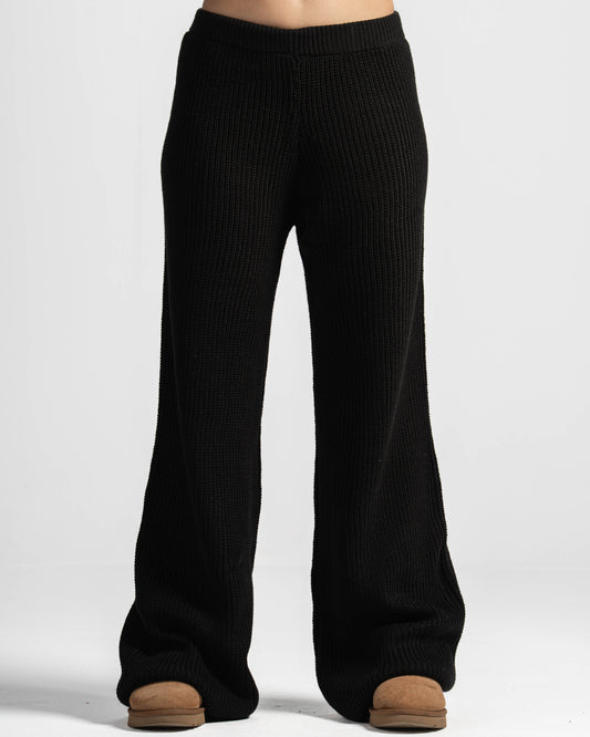 The cozy core pants-black