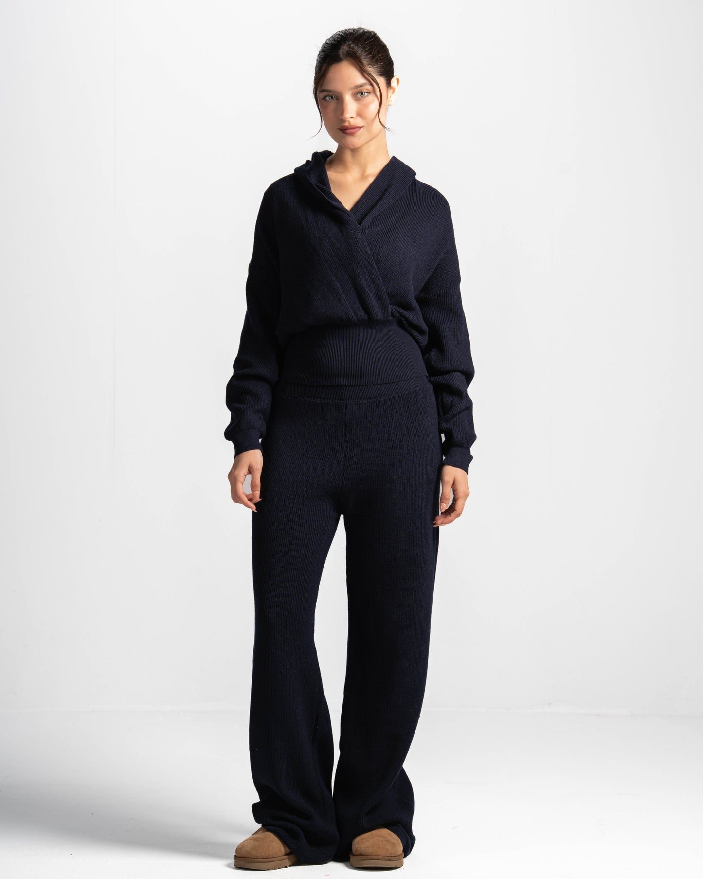 The criss cross set-navy