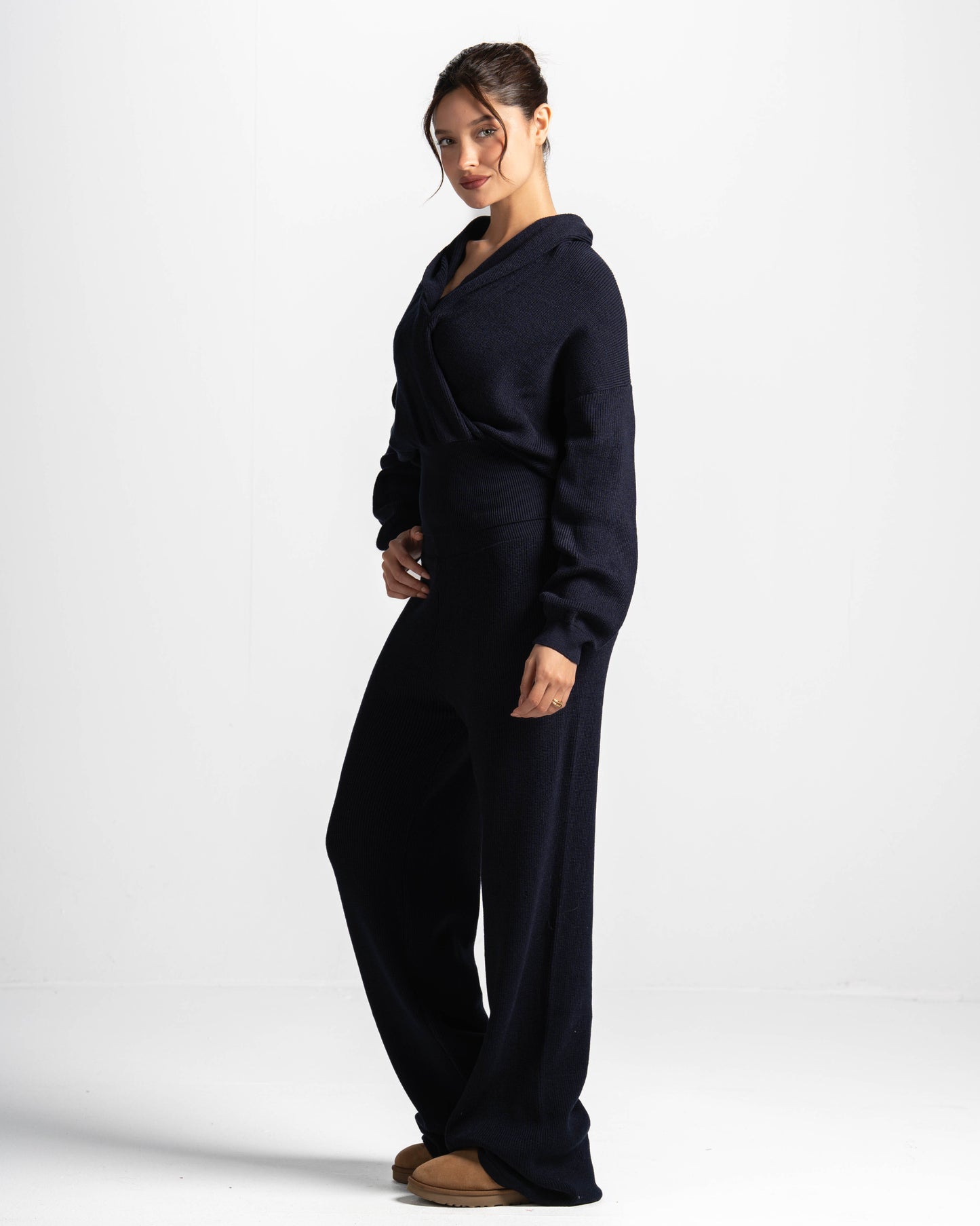 The criss cross set-navy