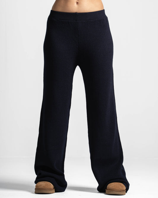 The criss cross pants-navy