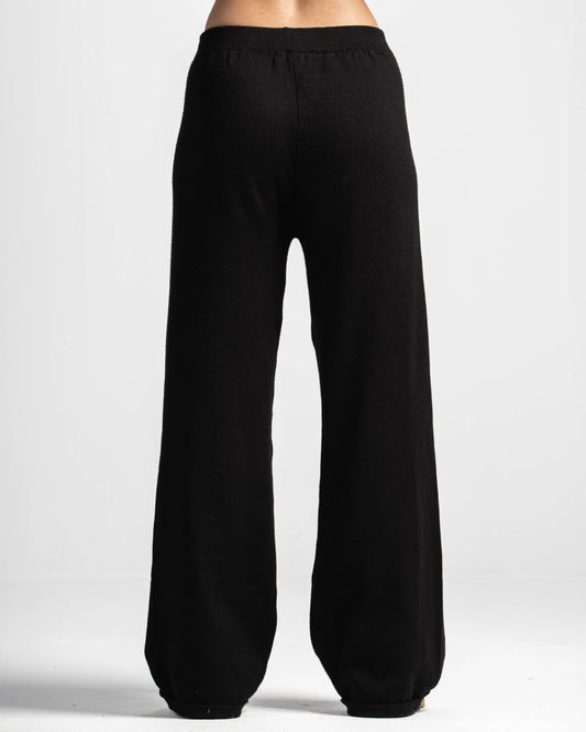 The sculpting knit pans-black